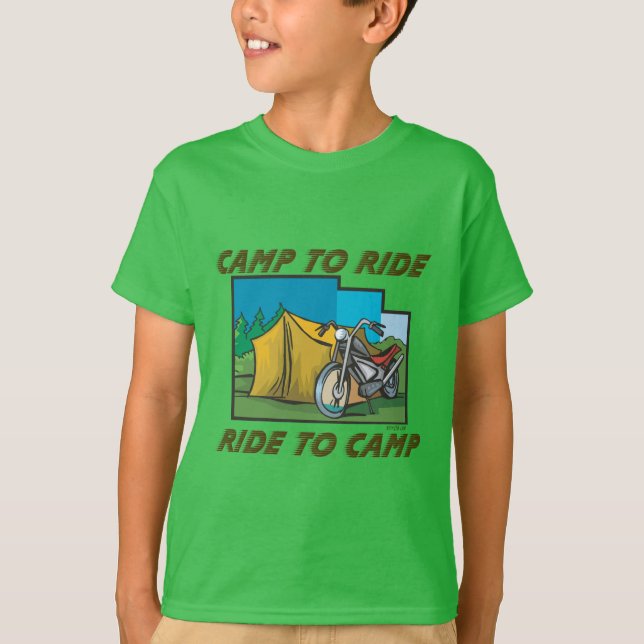 Ride to Camp T-Shirt (Front)