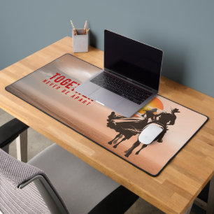 Ride together- A wonderful Western life (2) Desk Mat