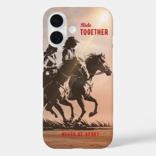 Ride together- A wonderful Western life    iPhone 16 Case