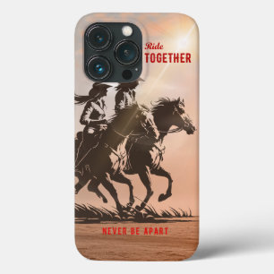 Ride together- A wonderful Western life    iPhone 13 Pro Case