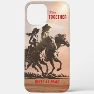 Ride together- A wonderful Western life    iPhone 12 Pro Max Case