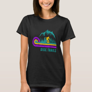 Ride Trails Onewheel Retro Vintage One Wheel float T-Shirt
