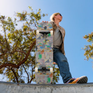 Ride Under a Black Star Skateboard