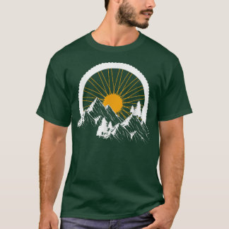 Ride Vintage Biking Cyclist Bicycle Cycling Bike M T-Shirt