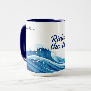 Ride Wave Quote Mug