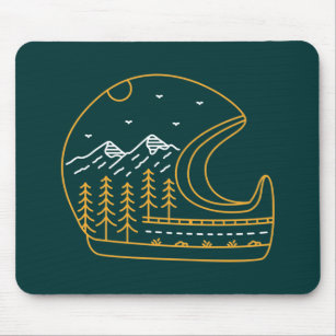 Ride & Wild 3 Mouse Pad