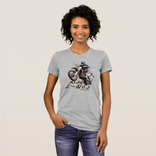 Ride Wild Women's Slim Fit T-Shirt