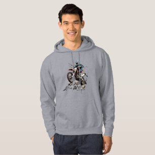 Ride Wind   Men's hoodie (Light colour)