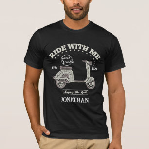 Ride With Me Custom Name T-Shirt