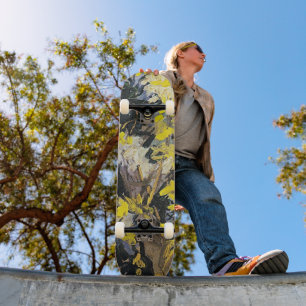 Ride with Nature's Beauty - Van Gogh Skateboard