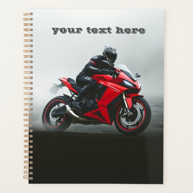 RIDE WITH NO FEAR PLANNER (Front)