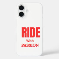Ride With Passion – Inspirational Motorcycle Typog