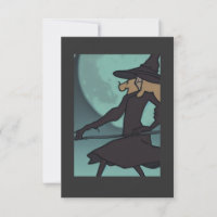 ride your broom in the moonlight spooky fun