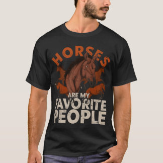 Rider animal lover gift animal funny horse gift T-Shirt
