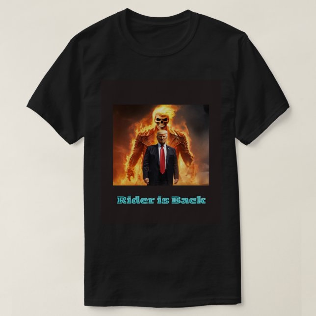 Rider is back T-Shirt (Design Front)
