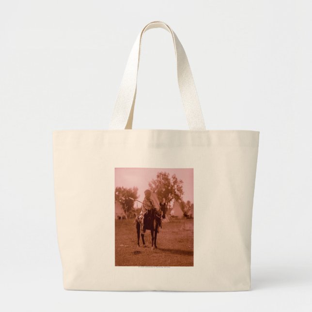 Rider Large Tote Bag (Front)