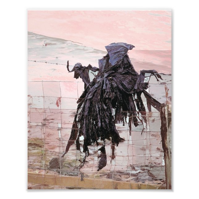 RIDER ON HORSEBACK PHOTO PRINT (Front)