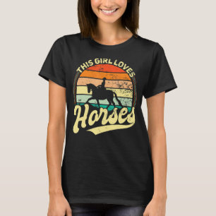 Rider Outfit Girls Girls The Horse Dear Ones! Hors T-Shirt