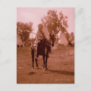Rider Postcard