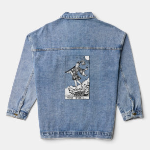 Rider Waite Tarot Major Arcana The Fool Denim Jacket