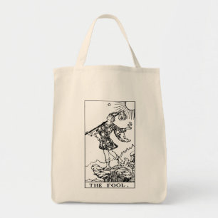 Rider Waite Tarot Major Arcana The Fool Tote Bag