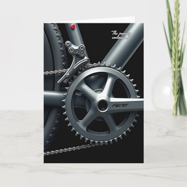 Riders Birthday Machine Card (Front)