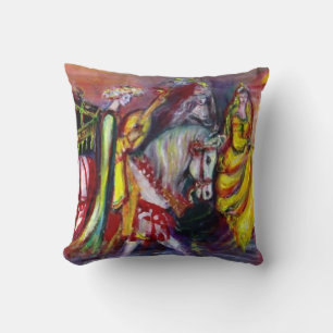 RIDERS IN THE NIGHT CUSHION