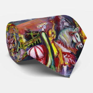 RIDERS IN THE NIGHT Fairy Wood Fantasy Tie