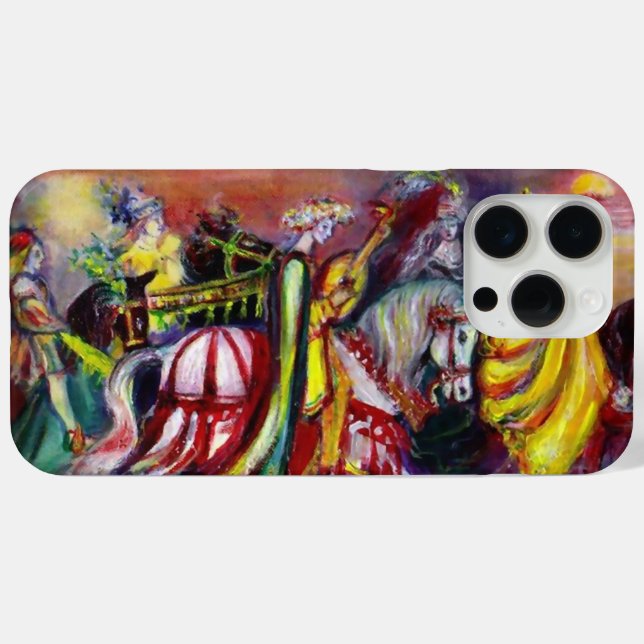 RIDERS IN THE NIGHT Fantasy Case-Mate iPhone Case (Back (Horizontal))
