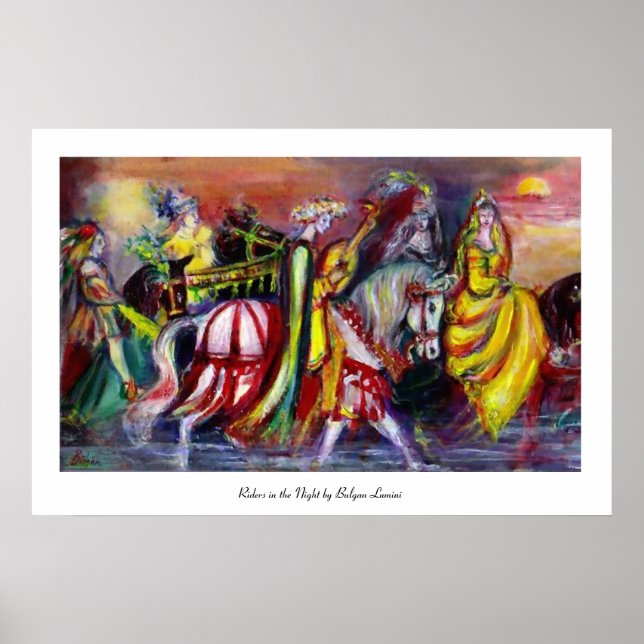 Riders in the Night Poster (Front)