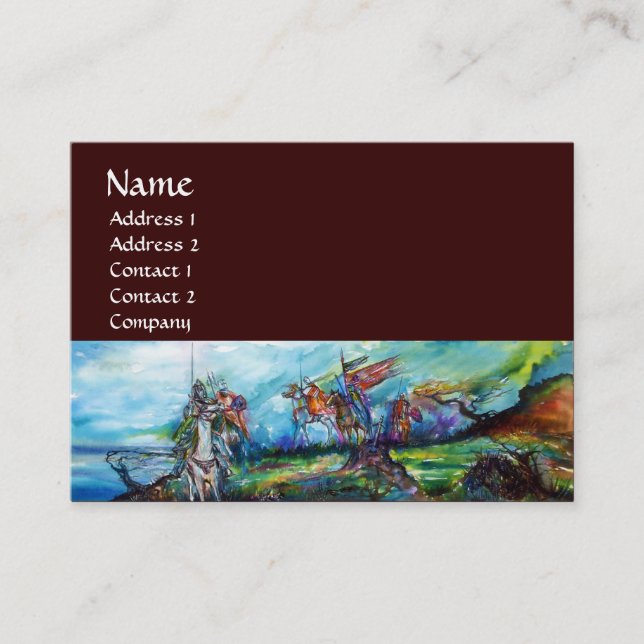 RIDERS IN THE STORM BUSINESS CARD (Front)