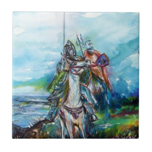 RIDERS IN THE STORM CERAMIC TILE