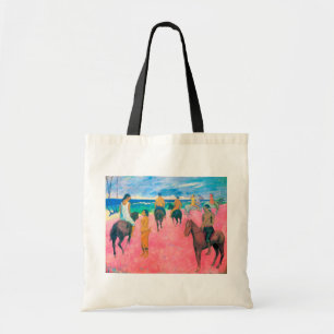 Riders on the Beach, Gauguin Tote Bag