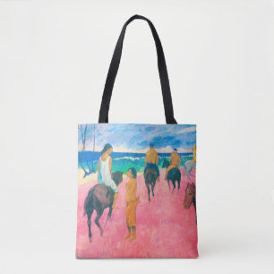 Riders on the Beach, Gauguin Tote Bag