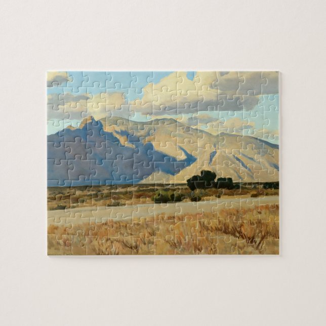 Ridge and Rillito, Arizona by Maynard Dixon Jigsaw Puzzle (Horizontal)