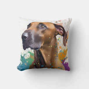 Ridgeback Dog Cushion