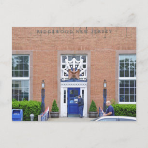 Ridgewood, NJ Post Office Postcard
