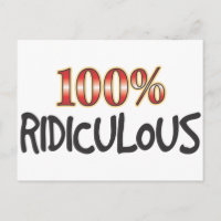 Ridiculous 100 Percent.