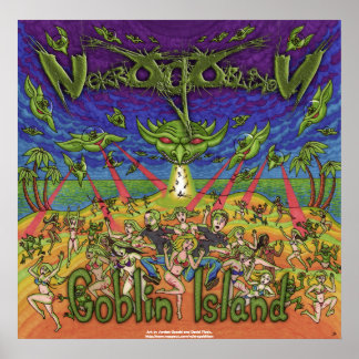 Ridiculously big "Goblin Island" Poster