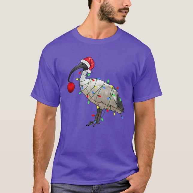 Ridiculously Festive Bin Chicken T-Shirt (Front)