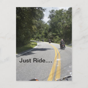 Ridin' Postcard