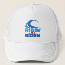 RIDIN' WITH BIDEN Trucker Hat