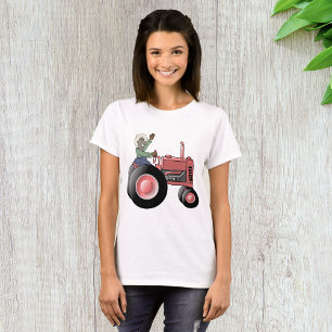 Riding A Tractor T-Shirt