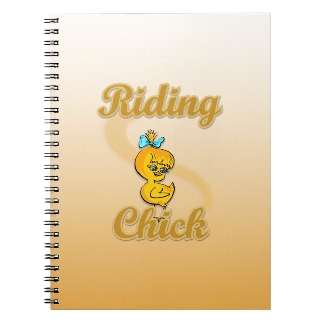 Riding Chick Notebook (Front)