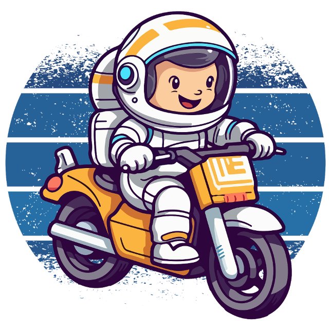  Riding Comets Poster (Riding Comets to Explore Fantastical Realms!)