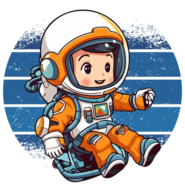  Riding Comets Poster (Bouncing through Space with Joyful Curiosity!)