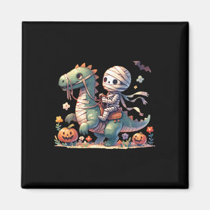 Riding Dragon Halloween Pumpkin Theme Kids Boys Me Magnet
