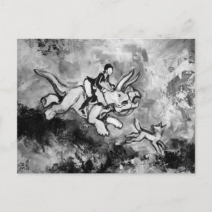 Riding English Postcard