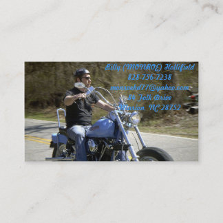 RIDING FREE BUSINESS CARD
