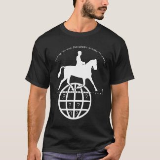 Riding Horses Develops Stable Thinking T-Shirt